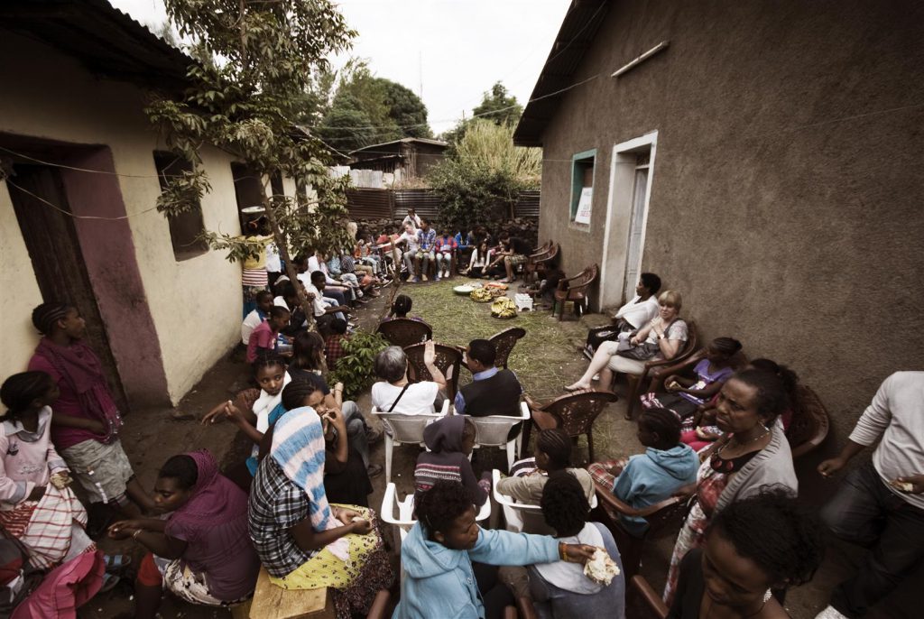 Home for Tomorrow – children at Yenege Tesfa shelter